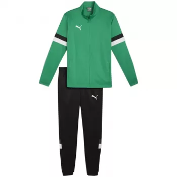 PUMA ανδρικό Team Rise Full-Zip αθλητική φόρμα Forest Night/Puma Black μέγεθος L