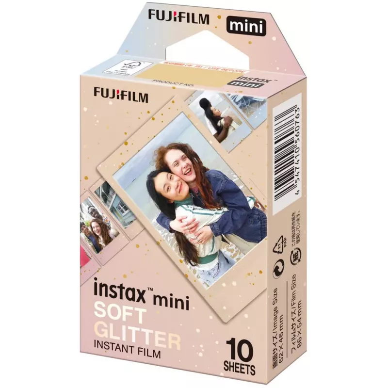 Fujifilm instax mini φιλμ Soft Glitter (10 λήψεις)