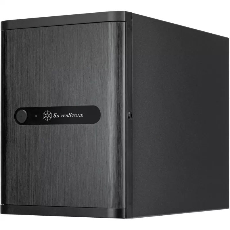 SilverStone Technology SST-CS240 μαύρο κουτί NAS Mini-ITX με 4 υποδοχές hot-swap