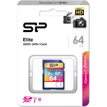 Silicon Power 64GB SDXC UHS-I U1 V10 κάρτα μνήμης