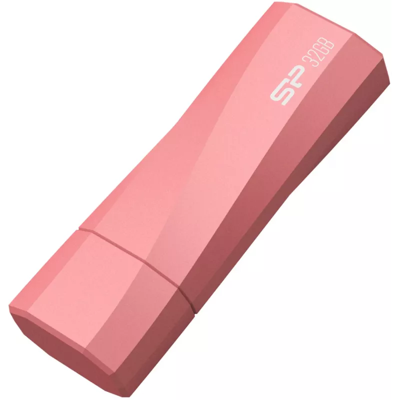 Silicon Power SP032GBUC3C07V1P 32 GB USB-C Flash Drive ροζ χωρίς καπάκι