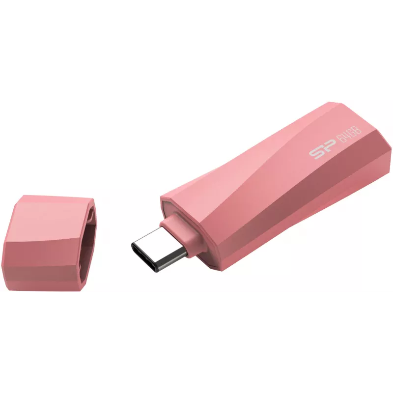 Silicon Power Mobile C07 στικάκι USB-C 64GB, ροζ (SP064GBUC3C07V1P)