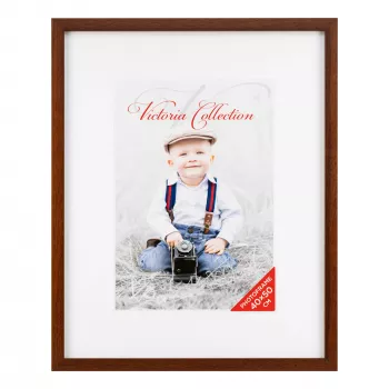 Victoria Collection Cubo κορνίζα 40x50, καφέ (21426)
