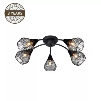 Bistro MX51166-5 Φωτιστικό οροφής, 5x40W E14