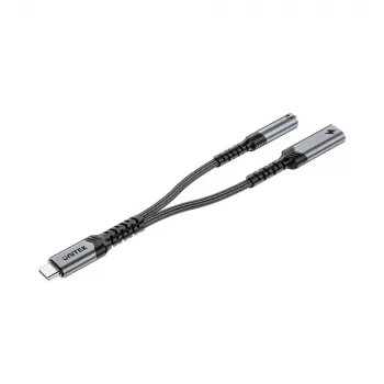 UNITEK Προσαρμογέας USB-C σε 3,5 mm ήχου με PD