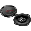 JVC CS-DR6942 6x9 ίντσες 4-δρoμο ομοαξονικό ηχείο αυτοκινήτου, 500W μέγιστη ισχύς, γούφερ Carbon-Mica, τουίτερ PEI, ζεύγος