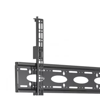 B-TECH AV BT8448-150/BB Βάση οροφής εξαιρετικά μεγάλη universal για επίπεδες οθόνες με ράβδο 1,5 m Ø50 mm, VESA έως 1100x700, 130 kg, Μαύρο