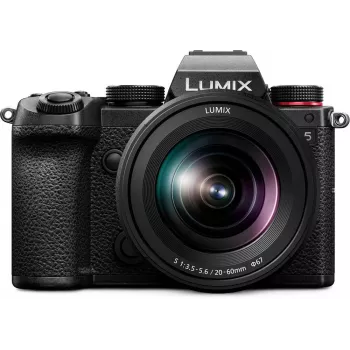 Panasonic Lumix DC-S5KE-K Φωτογραφική μηχανή συστήματος full frame με κιτ φακού 20-60mm
