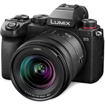 Panasonic Lumix DC-S5KE-K Φωτογραφική μηχανή συστήματος full frame με κιτ φακού 20-60mm