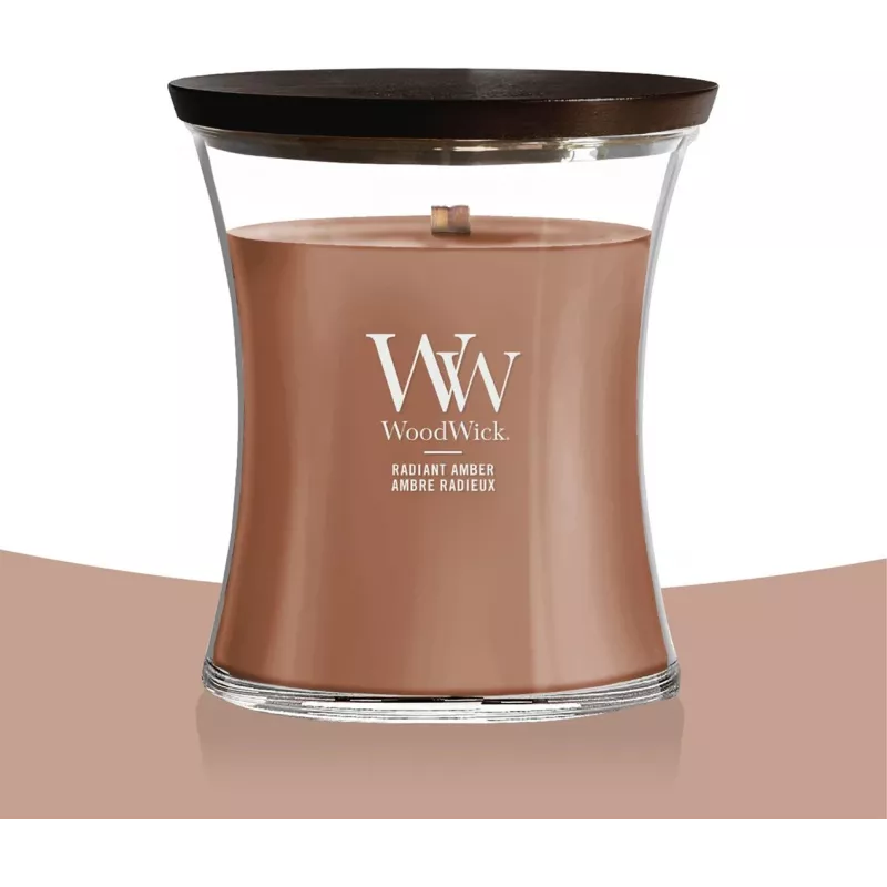 WoodWick Radiant Amber Elipsa Αρωματικό κερί 453,6g
