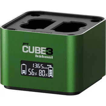 Hähnel ProCube 3 Twin φορτιστής για φωτογραφικές μηχανές Fujifilm (1000 577.3)