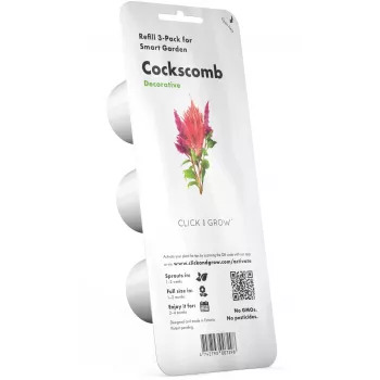 Click & Grow Hahnenkamm κάψουλες φύτευσης για Smart Garden, συσκευασία 3 τεμ. (SGR4X3)