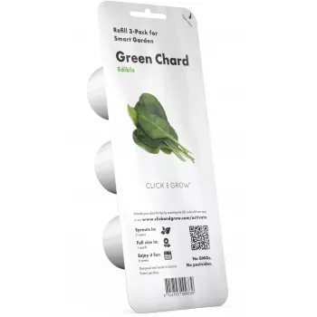 Click & Grow Smart Garden ανταλλακτικό πράσινο σέσκουλο, 3 κάψουλες φυτών (SGR64X3)