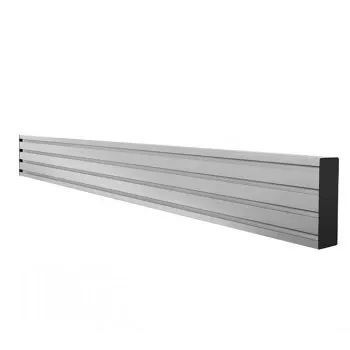 B-TECH AV SYSTEM X - οριζόντια ράγα τοποθέτησης - 1m - μαύρο