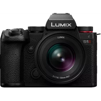 Panasonic Lumix DC-S5 Mark II System Camera με Φακό Lumix S 50mm f/1.8 - Μαύρο