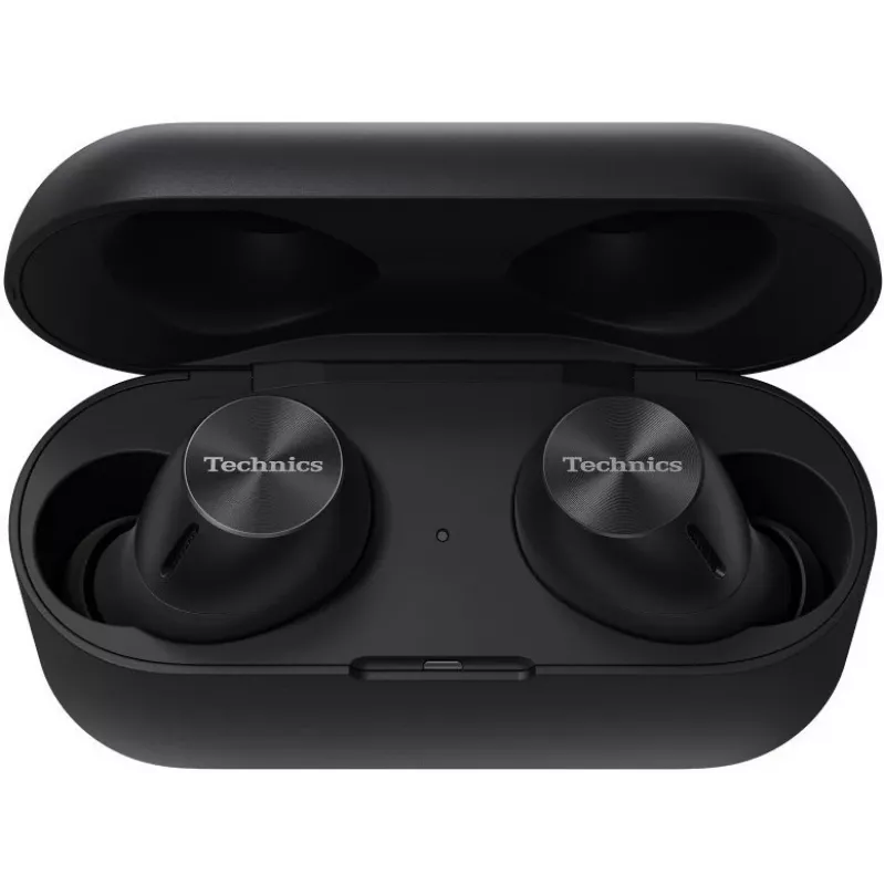 Technics EAH-AZ40M2EK True Wireless In-Ear Ακουστικά με Ενεργή Ακύρωση Θορύβου, LDAC, JustMyVoice™, Multipoint, IPX4, Μαύρο