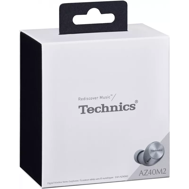 Technics EAH-AZ40M2EK True Wireless In-Ear Ακουστικά με Ενεργή Ακύρωση Θορύβου, LDAC, JustMyVoice™, Multipoint, IPX4, Μαύρο