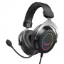 FIFINE H3 AmpliGame RGB Ενσύρματο Over-Ear Gaming Headset με Αποσπώμενο Μικρόφωνο, 50mm Drivers, USB-A, Μαύρο
