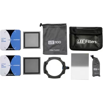 LEE Filters LEE100 σετ μακράς έκθεσης: υποδοχή φίλτρων LEE100, Big Stopper, Little Stopper και 0,6 ND Hard Grad (100LEK)