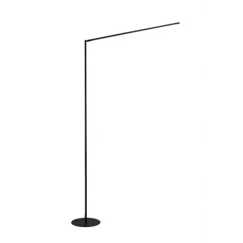 LUMINAIRE FLOOR 16W LED 960LM Μαύρο LED Φωτιστικό Δαπέδου