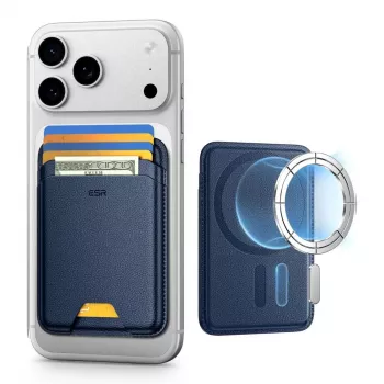 ESR Classic RFID Μαγνητικό Πορτοφόλι MagSafe Σκούρο Μπλε