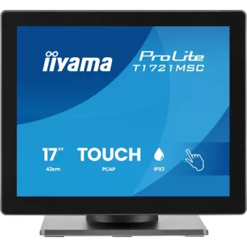 IIYAMA ProLite T1721MSC-B3 17 ίντσες SXGA 5:4 οθόνη αφής 10 σημείων με HDMI, VGA, USB hub και ηχεία
