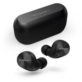 Technics EAH-AZ60M2EK True Wireless ακουστικά in-ear με Dual Hybrid Noise Cancelling, LDAC, οδηγούς 8 mm, Multipoint, μαύρο