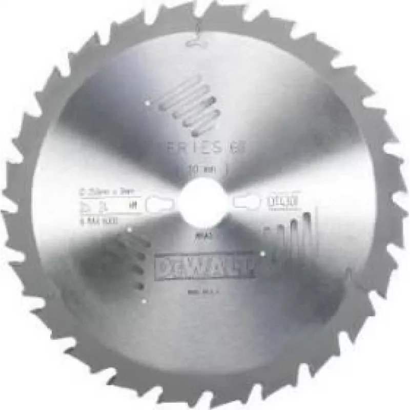 DEWALT DT4321-QZ 165mm 24T δίσκος πριονιού, HM, ATB, τρύπα 20mm, Extreme Runtime