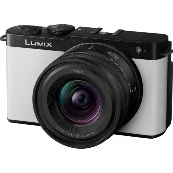 Κάμερα Panasonic Lumix DC-S9 με κιτ φακού 18-40mm, καπνιστό λευκό (DC-S9NE-W)