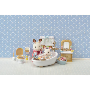 Sylvanian Families Μπάνιο Σετ Επίπλων Παιχνιδιού σε Στυλ Εξοχικού