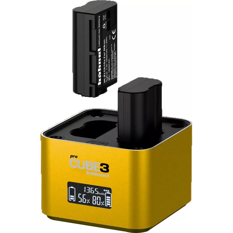 Hähnel ProCube 3 Twin φορτιστής για φωτογραφικές μηχανές Nikon (1000 577.1)