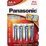 Panasonic Alkaline Power μπαταρίες AA LR6PPG/6BP συσκευασία 4+2 δώρο (6 τεμ.)