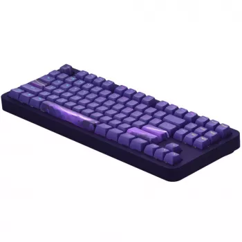 Dark Project ALU87B Celestial αλουμινένιο TKL πληκτρολόγιο, G3MS Voidstone Switches, US Layout