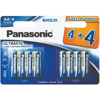Panasonic Evolta LR6 μπαταρίες, 4+4 τεμ. (LR6EGE/8BW 4+4F)