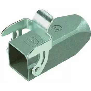 HARTING Han M20 περίβλημα σύζευξης, σπείρωμα M20, χυτό αλουμίνιο, IP65/IP67, Staubgrau