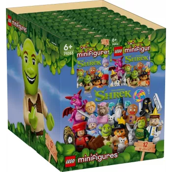 LEGO Bricks μινιατούρες 71053 Shrek σειρά (BOX) - 36 Blind Bags, συλλεκτικές φιγούρες, κουτί παρουσίασης