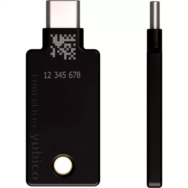 YubiKey 5C NFC κλειδί ασφαλείας - μαύρο/χρυσό