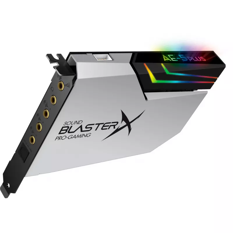 Creative Labs Sound BlasterX AE-5 Plus Pure Edition PCIe κάρτα ήχου gaming