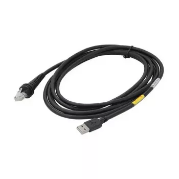 Honeywell CBL-500-300-S00-07 καλώδιο τροφοδοσίας USB, 3m, μαύρο, Type A σε Type B, 5V