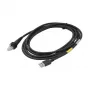 Honeywell CBL-500-300-S00-07 καλώδιο τροφοδοσίας USB, 3m, μαύρο, Type A σε Type B, 5V