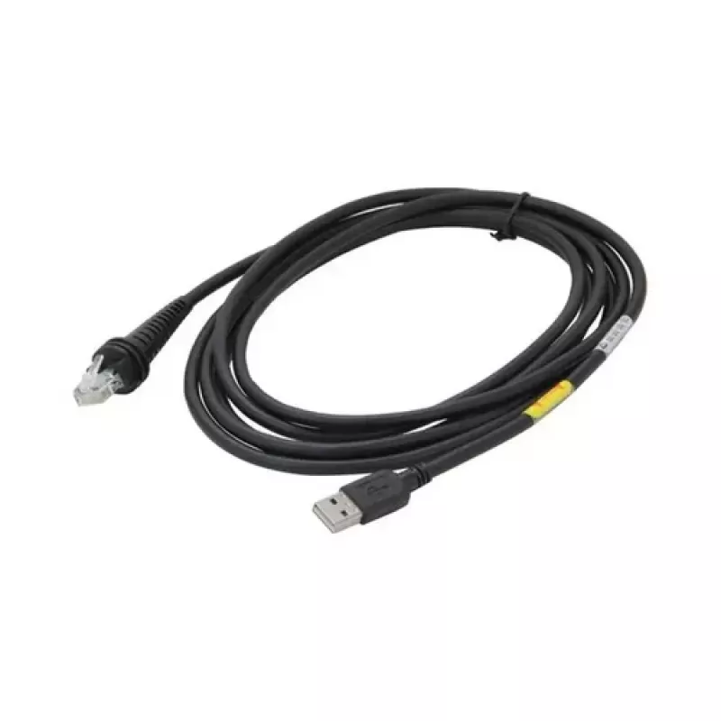 Honeywell CBL-500-300-S00-07 καλώδιο τροφοδοσίας USB, 3m, μαύρο, Type A σε Type B, 5V