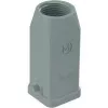 HARTING Han 3A Καπάκι M20 ευθεία έξοδος καλωδίου dust grey 19200031440