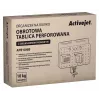 Activejet APB-006B Περιστρεφόμενος διάτρητος οργανωτής γραφείου με κάθετη θήκη εγγράφων, Μαύρο