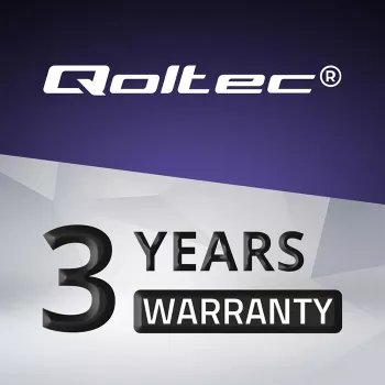Qoltec 40W 19V 2.1A Τροφοδοτικό AC για φορητούς υπολογιστές Asus με βύσμα βαρελιού 2,5x0,7mm