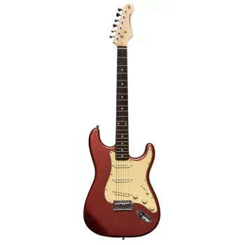 Stagg SES-30 CAR Ηλεκτρική κιθάρα - Candy Apple Red