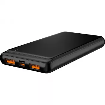 Denver PQC-10009 10000mAh 22.5W Powerbank Μαύρο
