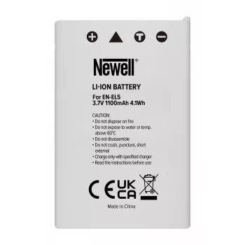 Newell Μπαταρία αντικατάστασης για Nikon EN-EL5 (Li-Ion, 3,7V, 1100mAh)