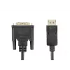 Accura Καλώδιο προσαρμογέα DisplayPort σε DVI-D 1,8 m μαύρο