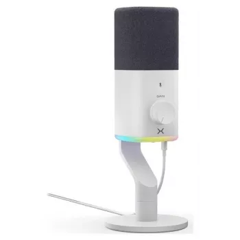 Krux Qube XLR/USB Πυκνωτικό μικρόφωνο λευκό