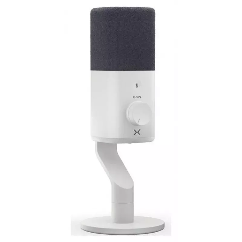 Krux Qube XLR/USB Πυκνωτικό μικρόφωνο λευκό